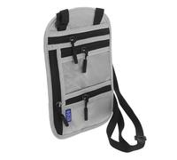 Uonlytech Bolsa para Documentos De Cuello Carteras para Pasaporte Porta Pasaportes para Viajes para Guardar Tarjetas De Crédito y Documentos De Forma Segura Cartera De Viaje para Mujer