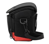 Uonlytech Bolsa Portátil y Correa Cruzada para Cámara Digital Negra de Poliéster Diseño Práctico Adecuado para Fotografía y Accesorios de Cámara