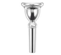 Uonlytech Boquilla y Bombardino Acabado Plata de Cobre Reemplazo Profesional Sonido Elegante Buena Sensación para Principiantes y Expertos