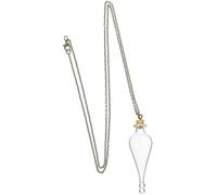 Uonlytech Botella colgante collar con botella de deseos Felicis Felix líquido suerte colgante mini botella de cristal cadenas vitrina botellas de cristal para los amantes de HarryPotter