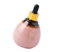 Uonlytech Botella Cuentagotas de Cerámica para Aceites Esenciales 95 Ml Rosa, Botella Sub Rellenable Gotero Dosificador, Frasco para Aromaterapia y Viajes, Envase Reutilizable para Líquidos