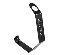 Uonlytech Botellero de Hierro Negro para Mostrador Soporte Independiente para Botellas de Vino Estante Compacto para Cocina y Bar Almacenamiento Funcional y Decorativo