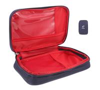 Uonlytech Botiquín de Primeros Auxilios Grande de Oxford Bolsa de Medicina Portátil Azul Oscuro Maletín de Enfermería para Senderismo y Uso Doméstico Almacenamiento Amplio para Viaje y