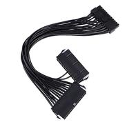 Uonlytech Cable De Alimentación Dual para Placas Base Adaptador para Segunda Fuente De Alimentación para Componentes De Consumo Compatible Voltajes De