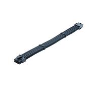 Uonlytech Cable Pcie Gpu 8 Conectores 30 Cm de Nylon Negro 3 Porta-Cables para Computadora
