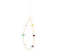 Uonlytech Cadena De Hongos Diy Cordón Para Teléfono Celular Decoración Colgante Para Teléfono Móvil Accesorio Colgante De Hongos