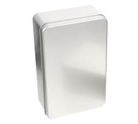 Uonlytech Caja de Lata Metálica Cuadrada para Tiramisú y Galletas Caja de Embalaje con Tapa Resistente y Reutilizable para Dulces Pastelería y Regalos Práctica para Fiestas y Almacenamiento