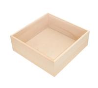 Uonlytech Caja De Madera Para Obsequio Tapa De Diseño Cuadrado Caja Decorativa Tapa Para Escenarios De Obsequio