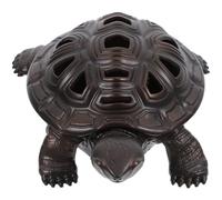 Uonlytech Caja Organizadora Decorativa Forma de Tortuga de Aleación de Hierro Ligera y Fácil de Transportar para Joyas y Decoración del Hogar