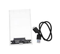 Uonlytech Caja Ssd USB Transparente De 2tb Compatible con Interfaz Serial Ata para Disco Duro y Ssd para Portátiles y Unidades