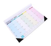 Uonlytech Calendario de Pared Colgante Inglés Diseño Simple y Práctico para Oficina y Hogar Planificador Mensual con Papel Grueso y Notas Claras