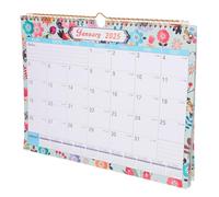 Uonlytech Calendario de Pared con Espacio para Escribir Calendario Mensual Familiar para Uso Diario Planificador de Citas y Eventos Diseño Práctico para Hogar y Oficina