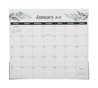 Uonlytech Calendario magnético para refrigerador: enero de 2026 a junio de 2027. Planificador mensual de 18 meses con imán para el refrigerador, ideal para el hogar, la oficina, eventos familiares y