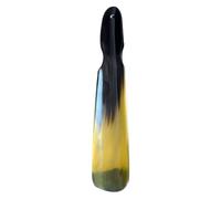Uonlytech Calzador de Zapatos de Cuerno Natural Hecho a Mano, 22-24cm, Color Negro, Práctico y Bien Pulido, Adecuado para Personas Mayores y Uso Diario Color Aleatorio