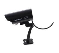 Uonlytech Cámara Falsa de Videovigilancia Exterior con LED Parpadeante Simulación Realista y Resistente al Agua Instalación para Interior y Exterior