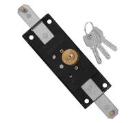 Uonlytech Cerradura Para Puerta Enrollable De Hierro Con Pestillo Vertical Kit De Cerradura De Seguridad Para Puerta De Garaje y Almacén Cierre Robusto Para Uso Comercial