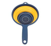 Uonlytech Cesta para Desagüe de Cocina en Pp Azul, Fácil de Lavar y Escurrir Frutas y Verduras, Adecuado para Almacenar en Fregadero o Encimera Varios estilos
