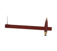 Uonlytech Clay Cutting Compass Tool Adjustable Wooden Pottery Caliper Ruler For Precise Clay Strip Measurement Stable Ceramic Crafting Circle Cutter For Artists And DIY Enthusiasts