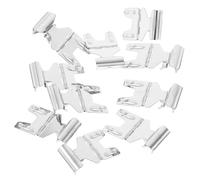 Uonlytech Clips para Sujetar Carteles de Precios en Supermercados Diseño Versátil y Material de Acero Inoxidable para Exhibición Publicitaria en Entornos Minoristas 10 Pcs