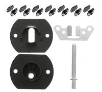 Uonlytech Conectores de Sofá Seccional Tipo Pasador 8 Piezas Metálicos Engrosados para Muebles Modulares, Soporte Resistente Antidesgaste, Accesorios para Unir Sofás Cama en Sala de Estar