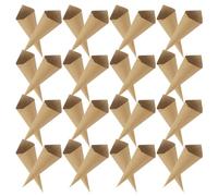 Uonlytech Conos de Papel Decorativos 120 Piezas Pétalos en Bodas y Eventos Diseño Adaptable y Montaje Sencillo para Decoración y Regalos