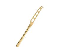 Uonlytech Cortador de Mantequilla de Acero Inoxidable, Cuchillo para Queso y Mermelada en Color Dorado, Utensilio de Cocina Resistente al Agua Corrosión, Adecuado para Restaurante y Uso