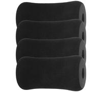Uonlytech Cubierta de Rodillo de Espuma para Pies 4 Piezas, Repuesto para Equipos de Gimnasio Doméstico, Almohadillas de Espuma Resistentes para Banco de Pesas y Estiramiento, Accesorios