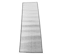Uonlytech Cubierta Lateral para Frigorífico Vertical, Aluminio y Algodón | 170 X 50x0, 5cm, Ajuste a Frigorífico y Congelador Vertical, Color Plata, y Antipolvo