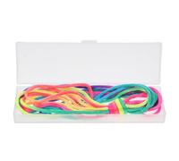 Uonlytech Cuerda para Manos con Caja Plástica Juguete de Ejercitación Manual para Divertido Cats Cradle para Fiestas y Desarrollo de Habilidades Dexteridad y Comunicación