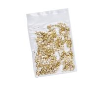 Uonlytech de Brocas Diseño Elegante y 1440 Piezas Gemas de Imitación Dorados para de Uñas para Nail Art y Manicura Artesanal