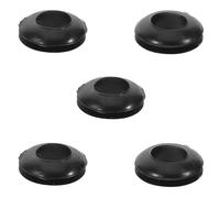 Uonlytech de Inyector de Humo de Silicona Accesorio de Repuesto 5 Piezas para Ahumador Tapa de Cúpula para Campana de Negro Adecuado para Presentaciones de Postres en Cocinas