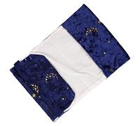 Uonlytech de Libro Reutilizable Funda Protectora de Tela para Textos y Scrapbooks para Estudiantes y Amantes de Libros Color Azul