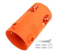 Uonlytech Desgranadora Eléctrica de Maíz Accesorio para Taladro, Automática y Portátil, Color Naranja, Herramienta para Pelar y Separar Granos en Hogar y Agricultura Familiar