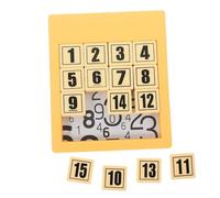 Uonlytech Deslizante Educativo para Niños Juguete Matemático de Juego de Clasificación 10 Piezas para Fiestas y Aprendizaje Preescolar