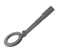 Uonlytech Detector de Metales Portátil Sonda Giratoria 180° y Alarma Sonora y Luminosa, Herramienta de Seguridad Manual para Inspección en Aeropuertos, Hospitales y Eventos, Alta