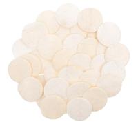 Uonlytech Discos Exfoliantes de Lufa Natural para Limpieza Facial y Corporal, 36 Piezas 5.5x5.5 Cm, Esponja Vegetal para Ducha y Cuidado de Pieles Sensibles