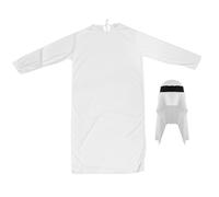 Uonlytech Disfraz Árabe Príncipe con Sombrero Túnica Blanca Transpirable para Hombre Traje Tradicional para Carnaval y Fiestas de Disfraces