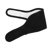 Uonlytech Envoltura Reutilizable para Paquetes de Aceite de Ricino, Compresa Cómoda de Tela para Cuello, Color Negro, Paquete de Aceites Esenciales Portátil para Relajación y