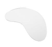 Uonlytech Espejo Acrílico Curvo para Estanque Navideño de Pueblo, Decoración de Lago Pequeño Efecto Reflejo Realista, Accesorio de Paisaje Festivo para Escritorio y Hogar, 1 Pieza