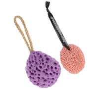 Uonlytech Esponja para Baño de Espuma de Poliuretano Hidrofílico, 2 Piezas, Blando y Fácil de Cuidar, Adecuado para Exfoliar el Cuerpo Ducha