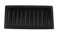 Uonlytech Estuche Portátil de Acrílico para 500 Fichas Negras de Póker, Bandeja Transparente Multifuncional para Mesa y Accesorios de Juegos de Cartas
