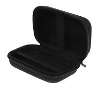 Uonlytech Estuche Rígido para Mini Impresora 14X9X6 CM Funda Portátil de EVA Negro para Disco Duro Externo Auriculares y Batería Externa Bolsa Compacta de Almacenamiento para Viajes y