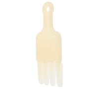 Uonlytech Extractor de Jalea Real de Plástico Blanco, Pluma para Extraer y Excavar Jalea Real, Herramienta de Apicultura para Apicultores Expertos y Principiantes