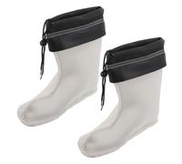 Uonlytech Forros para Botas de Lluvia para Hombre y Mujer Calcetines Térmicos de Felpa Alta de 23 CM Cálidos y Cómodos Forros Interiores Desmontables para Clima Frío y Uso Exterior