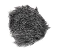 Uonlytech Funda De Micrófono De Felpa Gruesa Para Karaoke y Exteriores, Cubierta Antipolvo Flexible Para Micrófonos Protección Contra Viento y Salpicaduras, Diseño Elástico Color Gris Oscuro
