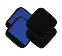 Uonlytech Fundas Antideslizantes para Barra de Dominadas 4 Piezas, Almohadillas Desmontables de Poliéster para Agarre Cómodo, Accesorio Esencial para Gimnasio en Casa, Protección