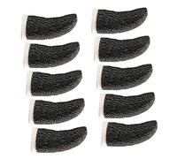 Uonlytech Fundas para Dedos Antisudor para Juegos, 10 Piezas, Tejido De Borde, Talla Única, Compatibles Pantallas Táctiles, para Jugadores Móviles