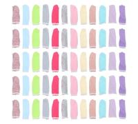 Uonlytech Fundas Protectoras para Dedos de Algodón Transpirable Talla Única Elástica 100 Unidades para Trabajo Manipulación Delicada y Protección Personal