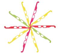 Uonlytech Gafas de Difracción 3D de Cartón en 20 Piezas Rojo Amarillo Verde Rosa Efecto Arcoíris y Luces para Fiestas Festivales y Conciertos Gafas de Visión 3D para Rave y Eventos