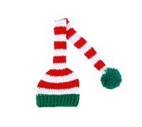 Uonlytech Gorro de Crochet Artesanal para Niño Recién Nacido, Gorro Fotográfico Cómodo y Transpirable de Hilo de Lana, Tamaño Pequeño para Sesiones de Fotos y Baby Shower